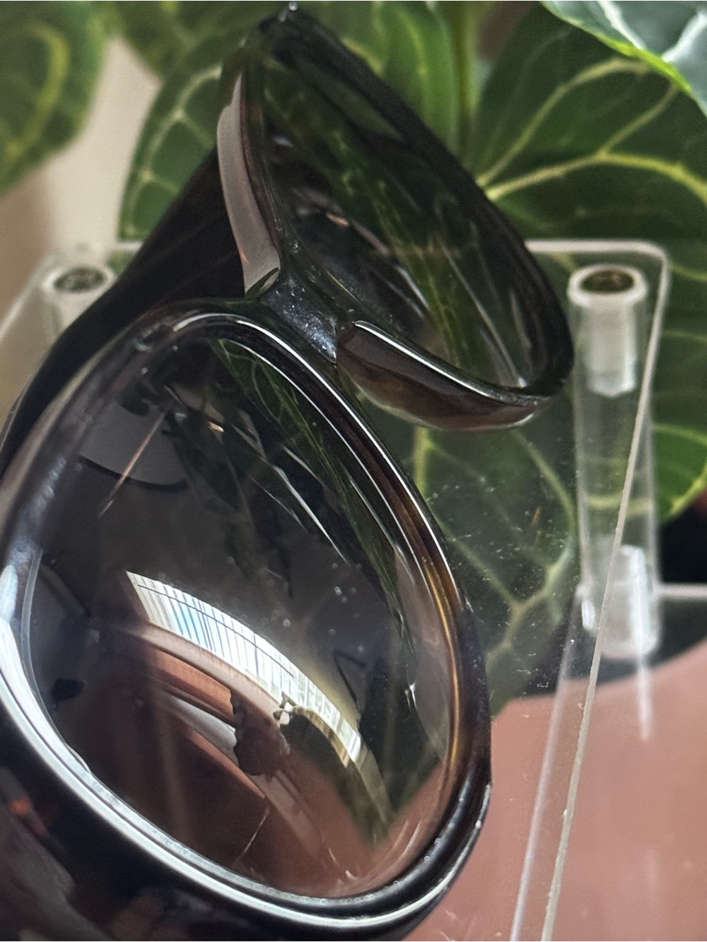 Christian Dior Tortoiseshell Oversized Sunglasses Brown Gradient Vintage - Picture 6 of 9